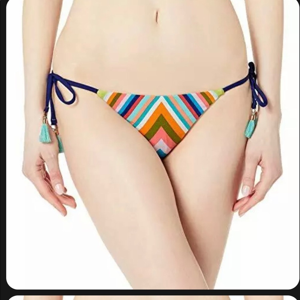 NWT Trina Turk Women's Standard Side Tie Hipster Bikini Swimsuit Bottom